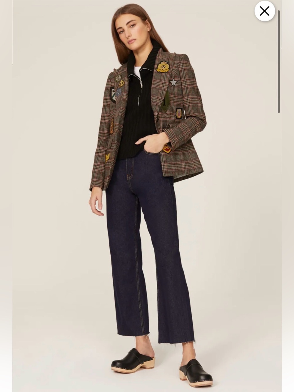 Veronica Beard Merlin Dickey Blazer Houndstooth Limited Edition Jacket Size 4 EC